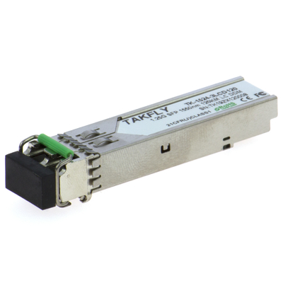 1.25G SFP 1550nm 120KM SMF DDM LC CISCO JUNIPER HUAWEI سازگار با SFP ماژول فرستنده نوری برای ارتباطات طولانی