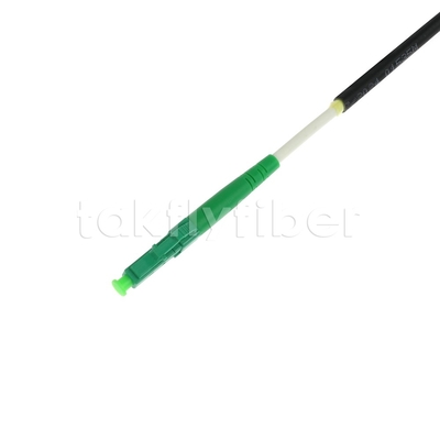 CPR Dca با گواهینامه 4.5mm Double Shealth Fiber Optic Patchcord SM G657AB3 LSZH ژاکت سیاه SCAPC به LCAPC
