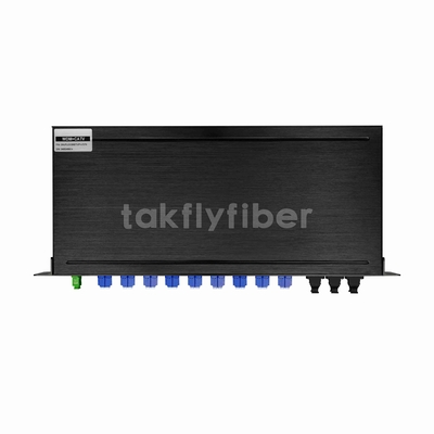 1U 19inch Rack Mount WDM 1x72 CATV PLC Splitter برای برنامه GPON
