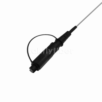 ژاکت اصطکاک کم Optitap SC/APC 1Core FTTH Drop Cable Fiber Optic Pigtail 40M SM G657A1 LSZH