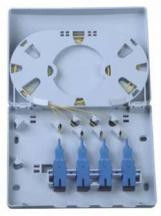 جعبه انتهای فیبر نوری FTTH با ورودی کابل 4 پورت برای کابل پچ