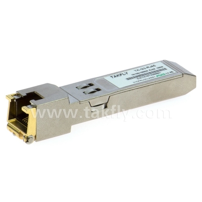 1000BASE-T Copper SFP Transceiver انتقال سریع و پایدار داده برای دستگاه های سیم کشی ODF