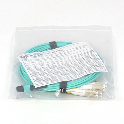 12/24/48/96/144 هسته های LC SC FC MPO MTP کابل تخته پرنده فیبر نوری Patchcord