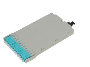 طراحی کشویی MTP / MPO پانل مدیریت کاست برای قطر کابل 0.9 / 2.0 / 3.0mm -40 °C تا 80 °C محدوده دمای
