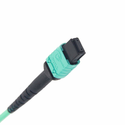 راه حل های MTP PRO ST به LC OM1 OM2 دو سیم پیچ فیبر نوری دوگانه LSZH / PVC / PU جاکت