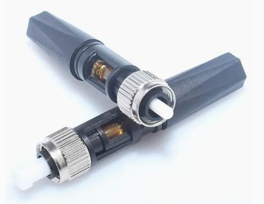 اتصال سریع فیبر نوری تک حالت برای CATV FTTH قطر فیبر 0.125mm
