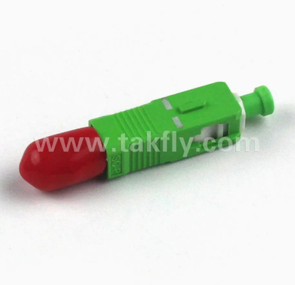 ≤0.2dB از دست دادن ورودی Sc-St آداپتور هیبریدی فیبر نوری مرد و زن برای شبکه در -40- 85