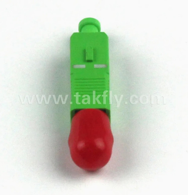 ≤0.2dB از دست دادن ورودی Sc-St آداپتور هیبریدی فیبر نوری مرد و زن برای شبکه در -40- 85
