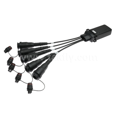 ضد آب 1X4 مینی Supertap نوع بسته شدن ترمینال فیبر نوری PLC Splitter با Supertap زن Optitap هماهنگ کانکتورها