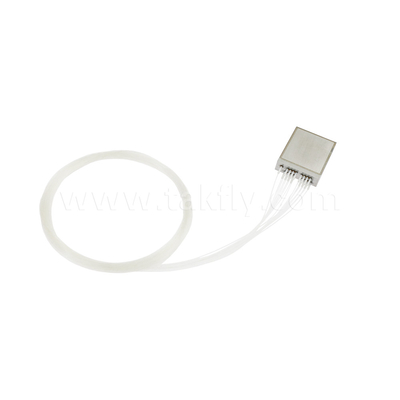 نوع صنعتی 16CH Ultra Compact DWDM Mux Demux، 100GHz C18-C48، طول موج دقیق بالا، خروجی یک طرفه فیبر