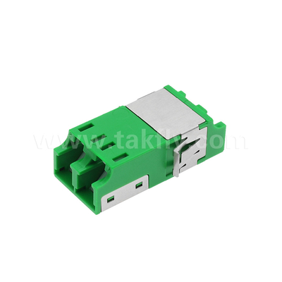 آداپتور ضد گرد و غبار LC Duplex V2 HD سبز بدون فلنج