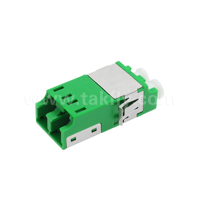 آداپتور ضد گرد و غبار LC Duplex V2 HD سبز بدون فلنج