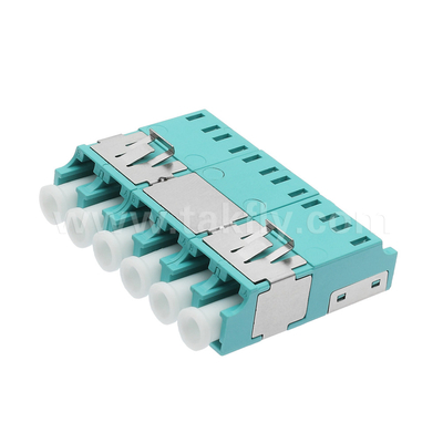 آداپتور ضد گرد و غبار APC 6 Port LC Quad Proof Adapter V2 برای اتصال سریع و دقیق فیبر نوری