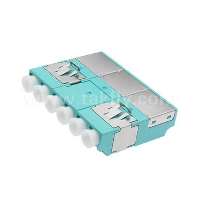 آداپتور ضد گرد و غبار APC 6 Port LC Quad Proof Adapter V2 برای اتصال سریع و دقیق فیبر نوری