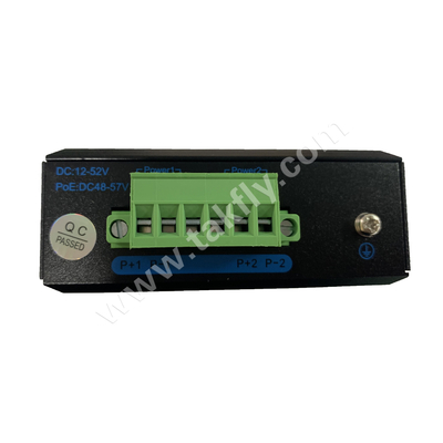 سوئیچ صنعتی گیگابیت POE با 1 پورت SFP و نصب DIN-Rail