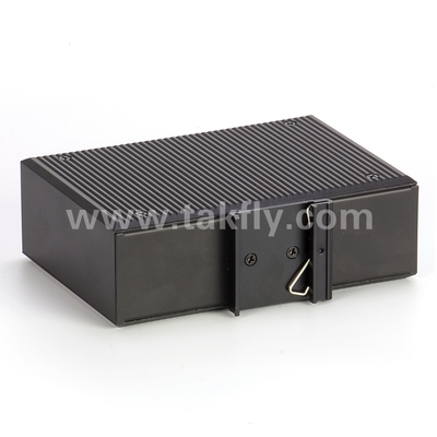 8-Port Industrial Gigabit POE Switch با نصب SFP DIN-Rail