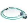 کابل پچ فیبر MPO OM3 با هسته 8-24، MPO-MPO LSZH/PVC
