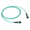 MTP MPO Patchcord 12 24 فیبر OM3 OM4 چند حالت تک حالت