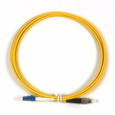 RoHS Compliant LSZH Sheath Single Mode Simplex LC-FC Fiber Optic Patchcord with YD-T826/1996 YD/T895 YD/T896 Standards