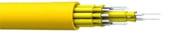 کابل نوری 4-48 هسته ای داخلی FTTH 2000M LSZH/PVC/PU برای راه حل های مخابراتی
