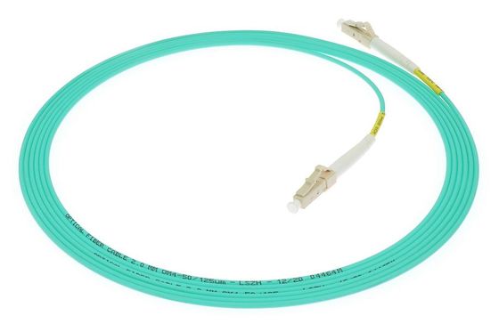 LC-LC Simplex Fiber Optic Patch Cord UPC/APU PVC/LSZH