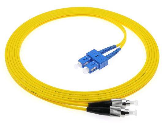 SC-FC Duplex Fiber Optic Patch Cord LSZH/PVC UPC and APC