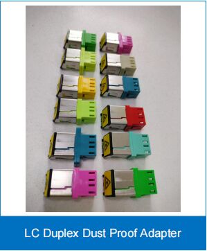 آداپتور ضد گرد و غبار LC Duplex SM/MM IL پایین