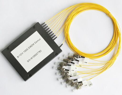 مولتی پلکسر تقسیم طول موج متراکم 8 کانال 100 گیگاهرتز