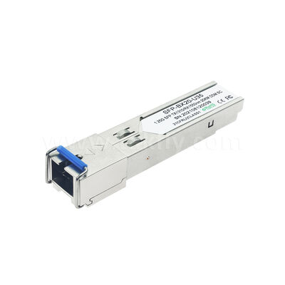 SFP 1.25Gbps 20KM SC ماژول گیرنده نوری دو طرفه برای مرکز داده AI FTTX