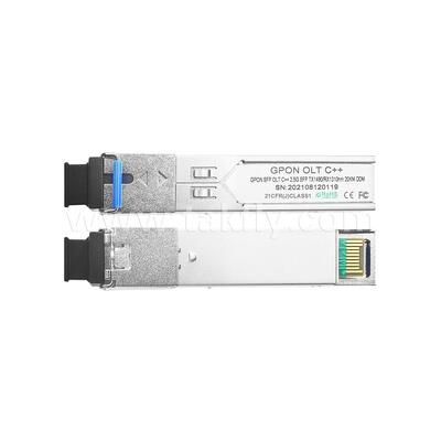 ماژول فرستنده و گیرنده نوری SFP GPON OLT کلاس C++ برای مراکز داده FTTH FTTX