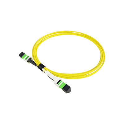 Pull Tab MPO MTP Male Female SM MM OM3 OM4 OM5 کابل شکستن فیبر نوری فیبر نوری Patchcord / فیبر نوری Patch Cable / فیبر نوری فانوت کابل / فیبر نوری فانوت کابل برای چگالی بالا