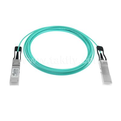 کابل های نوری فعال AOC فیبر 40G QSFP+ تا 40G QSFP+ برای مرکز داده FTTH FTTX