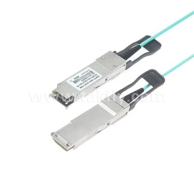 کابل های نوری فعال AOC فیبر 40G QSFP+ تا 40G QSFP+ برای مرکز داده FTTH FTTX
