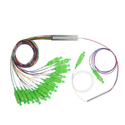 مینی فیبرهاب ضدآب 1x4 CLOSURE ITU-T SM G657A2 کابل 2.0 میلی‌متری فیبر نوری PLC Splitter IP68