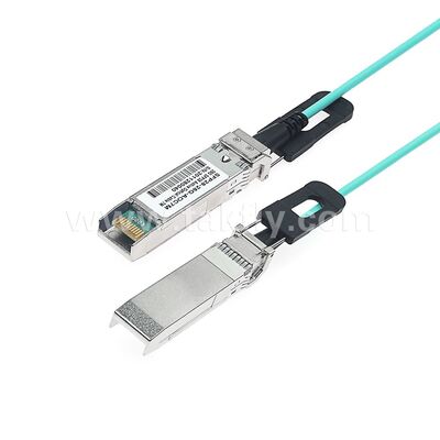 کابل های فعال نوری فیبر AOC 100Gbps QSFP28 به QSFP28 برای مرکز داده FTTH FTTX