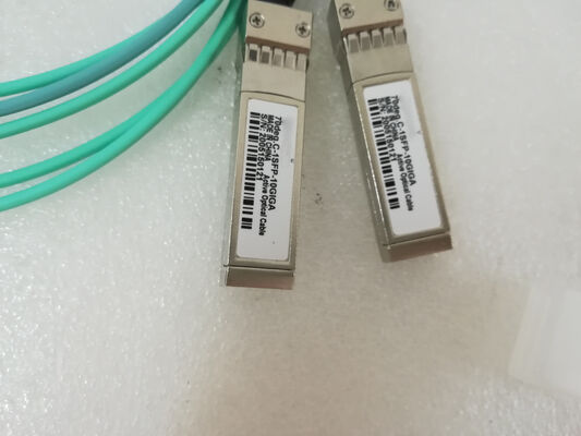 کابل های نوری فعال فیبر AOC 40G QSFP+ 2x10 SFP+ برای مراکز داده