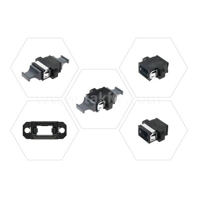 MPO MTP آداپتور فیبر نوری کیفیت بالا برای مرکز داده FTTX مخابرات