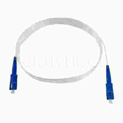 دارای گواهینامه CPR Eca SC SM G657A 2.0*3.0mm فیبر نوری نامرئی پچکورد برای FTTH و FTTR