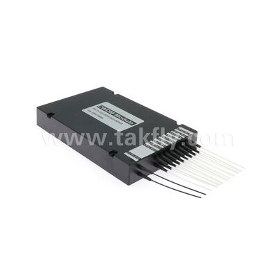 CWDM 8 + 1 کانال MUX و DEMUX ماژول ABS فیبر نوری برای مرکز داده FTTX