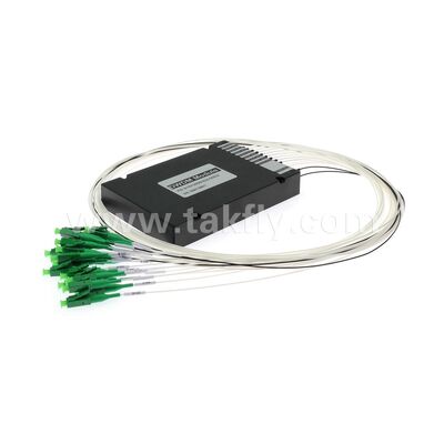 ماژول ABS فیبر نوری DWDM 8+1 کانال MUX+DEMUX برای مرکز داده مخابرات 5G
