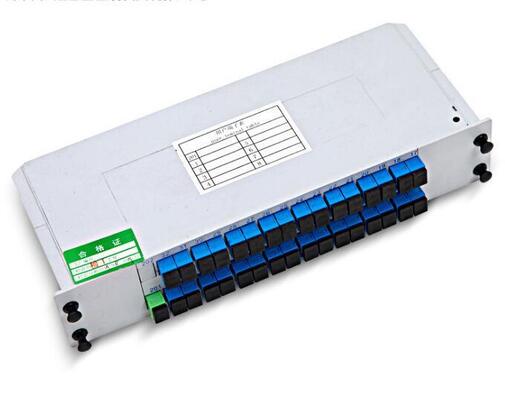 اسپلیتر فیبر نوری PLC LGX سینگل مود G657A SC APC/UPC برای مراکز داده مخابراتی FTTx