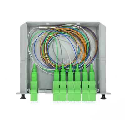 اسپلیتر فیبر نوری PLC LGX سینگل مود G657A SC APC/UPC برای مراکز داده مخابراتی FTTx
