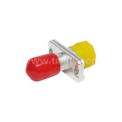 آداپتور ترکیبی فلزی ساده FC-ST Female/Female Fiber Optic برای مرکز داده های مخابراتی FTTX