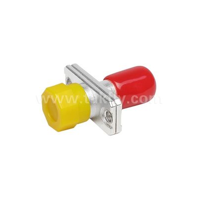 آداپتور ترکیبی فلزی ساده FC-ST Female/Female Fiber Optic برای مرکز داده های مخابراتی FTTX