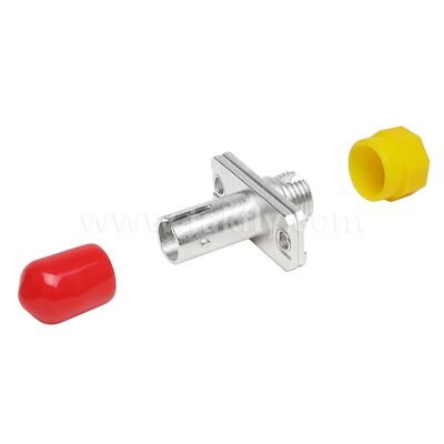 آداپتور ترکیبی فلزی ساده FC-ST Female/Female Fiber Optic برای مرکز داده های مخابراتی FTTX