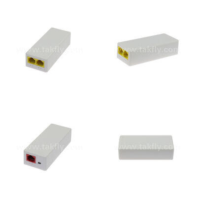 افزایشدهنده PoE ضد آب گیگابیتی ۱ به ۲ با برد ۲۵۰ متر و استاندارد IEEE 802.3af/at