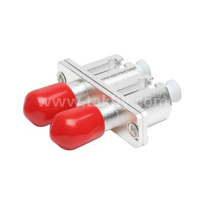 Fiber Optic Coupler ST-LC Duplex Metal Hybrid Adapter Female/Female for Data Center Telecom FTTX