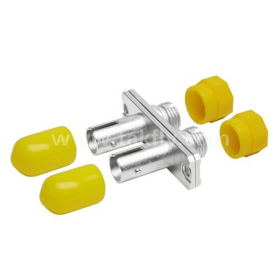 کوپلر فیبر نوری FC-ST دوبلکس فلزی هیبریدی آداپتور مادگی/مادگی برای مراکز داده مخابراتی FTTX