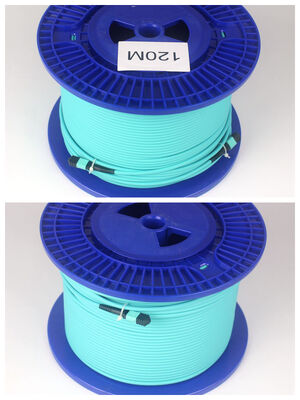 فابریکه پایان بخش چند هسته ای MPO / MTP پیچ کابل برای فضای محدود استفاده از مراکز داده