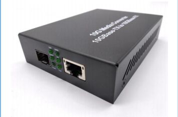 مبدل رسانه فیبر نوری 10 گیگابیت مدیریت نشده با پورت SFP+ و RJ45 فروش مستقیم کارخانه اتصال شبکه قابل اعتماد